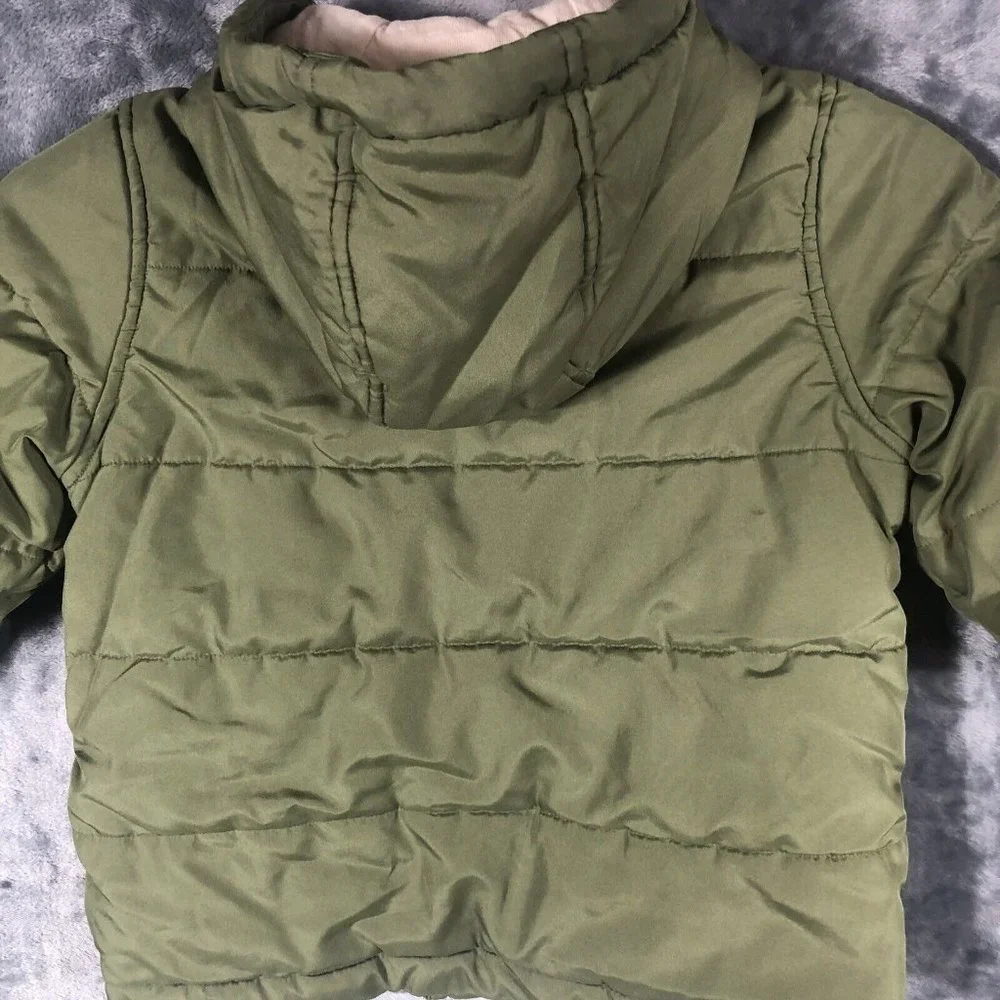 Janie And Jack Puffer Jacket Girls Size 12 To 24 Minutes - Picture 16 of 16